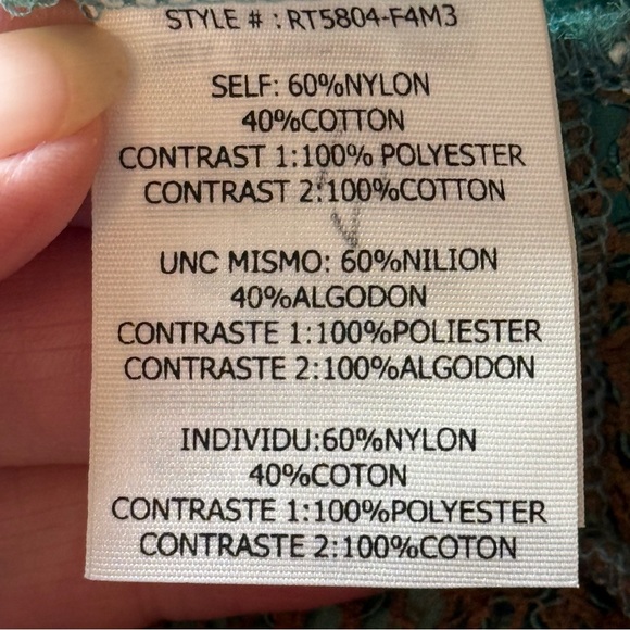 Anthropologie Ryu Lacy Chiffon Blouse Top Peplum Bow Tie Size M Fairy Coquette - Picture 14 of 14